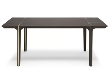 KENDO - Rectangular solid wood dining table by Natuzzi Italia - view 3